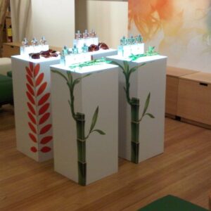 Square podium